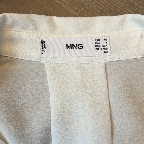 Mango White Button Down - Picture 5 of 5